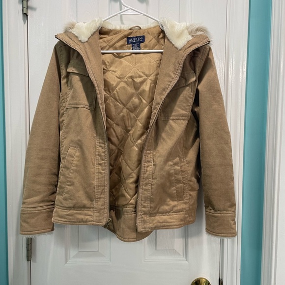 Austin Clothing Co. Faux Fur Lined Coat - Picture 2 of 7